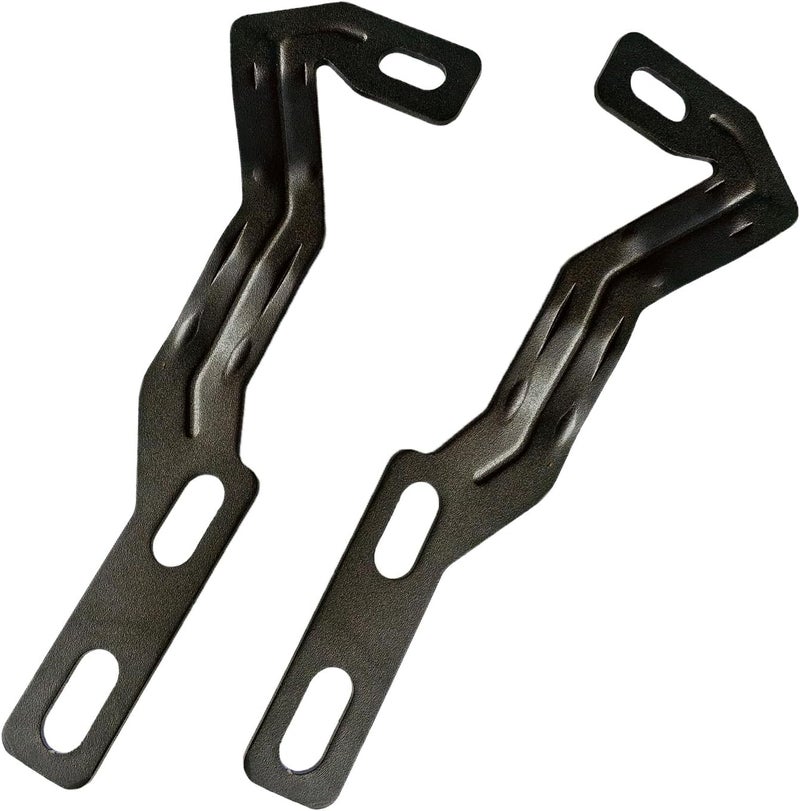 DarSeity Low Profile Mount Hood Hinges Ditch Light Brackets for Tacoma 3rd Gen 2016-2023, for Auxiliary Off-Road Lighting - Image 1